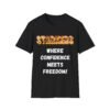 Starkers: Where Confidence Meets Freedom. Bold Nudist Shirt