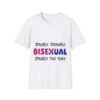 Double Trouble Double the Fun Bisexual Pride Unisex T-Shirt