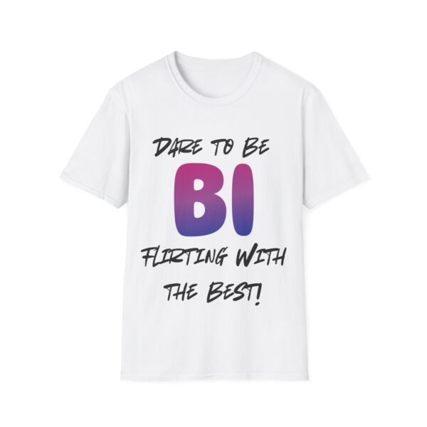 11425600449794067039_2048.jpeg Dare to Be Bi: Flirting With The Best. Bisexual Pride Shirt