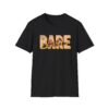 Bare Slogan, Nudist Tee, Bold and Funny Nudist Shirt