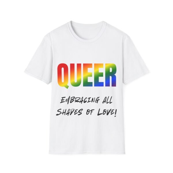 14016263381042674046_2048.jpeg Queer: Embracing Shades of Love. Pride Unisex T-shirt