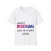 Proudly Catch Me on Both Sides Bisexual Pride Unisex T-Shirt