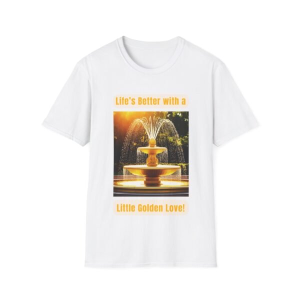 14392628665588730961_2048.jpeg Life Is Better with a Little Golden Love. Wet Unisex Tee