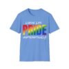 15993282338924889303_2048.jpeg Living Life Unapologetically. Gay LGBT Bold Pride Slogan Tee