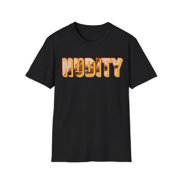 Nudity. Bold Nudist Shirt for Naturist Lifestyle Enthusiasts