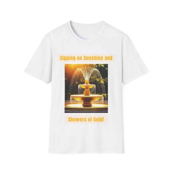 Sipping on Sunshine and Showers of Gold. Wet Unisex Tee