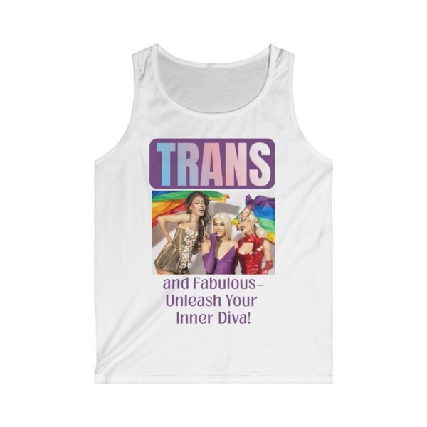 Trans and Fabulous. Unleash Your Inner Diva. Tank Top