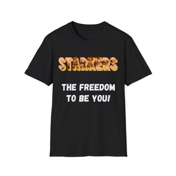 Starkers: The Freedom to Be You. Bold Nudist Shirt
