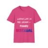 Living Life in Full Colour Bisexual Pride Unisex T-Shirt