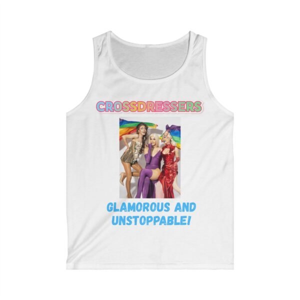 2774898491670902272_2048.jpeg Crossdressers: Glamorous and Unstoppable. Colourful Tank Top