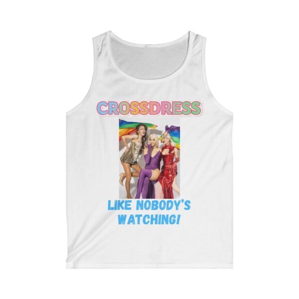 4474092095942086958_2048.jpeg Crossdress Like Nobody Is Watching. Colourful Tank Top