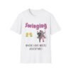 Swinging: Where Love Meets Adventure. Funny Swingers T-Shirt