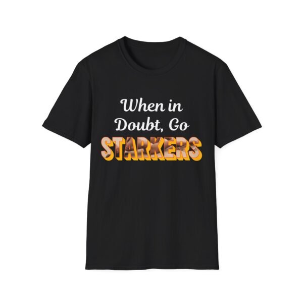 When in Doubt, Go Starkers. Bold Nudist Shirt