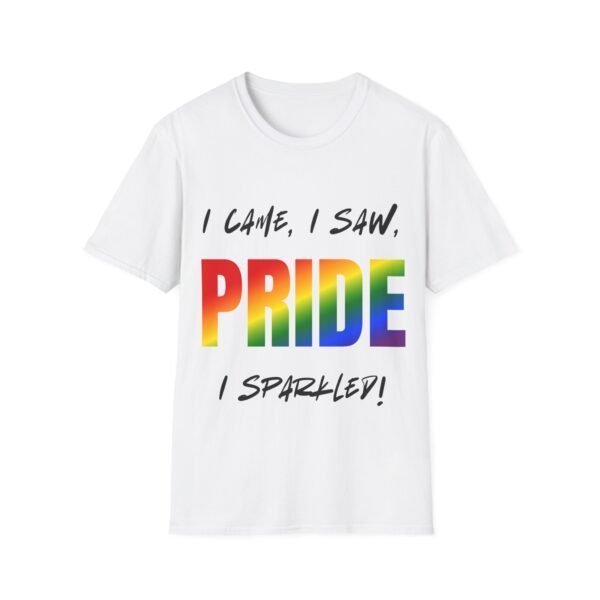 I Came, I Saw, I Sparkled. Gay LGBT Pride Slogan. Gift Idea
