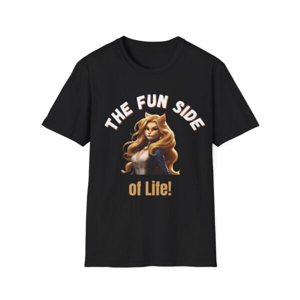 The Fun Side of Life T-Shirt. Adult Humour Slogan Shirt