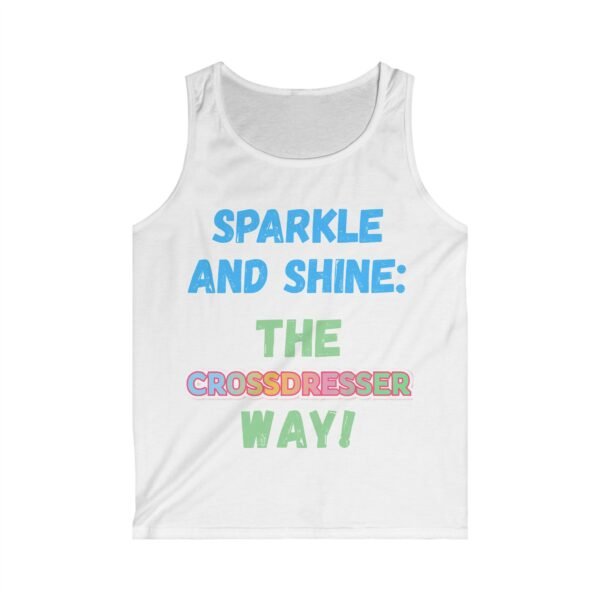 Sparkle and Shine The Crossdresser Way. Colourful Tank Top