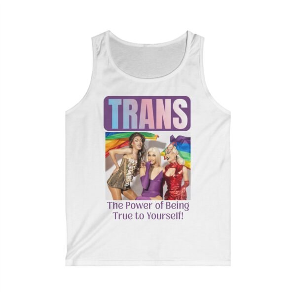 Trans The Power of Being True to Yourself Colourful Tank Top