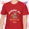 Bringing Joy One Purr at a Time_red t-shirt