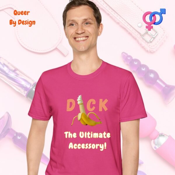 Cock The Ultimate Accessory_heliconia t-shirt