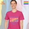 Come for the Pride_heliconia t-shirt