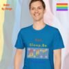 Eat, Sleep, Gay, Repeat_sapphire blue t-shirt Eat, Sleep, Gay, Repeat_sapphire blue t-shirt