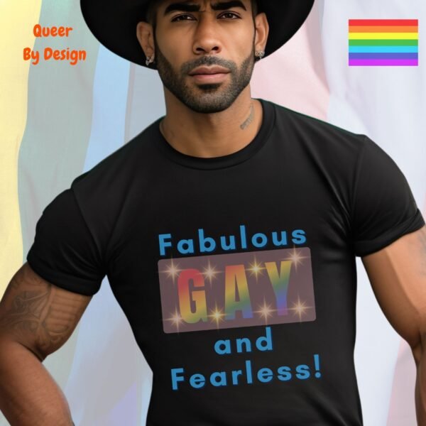 Fabulous and Fearless_black t-shirt