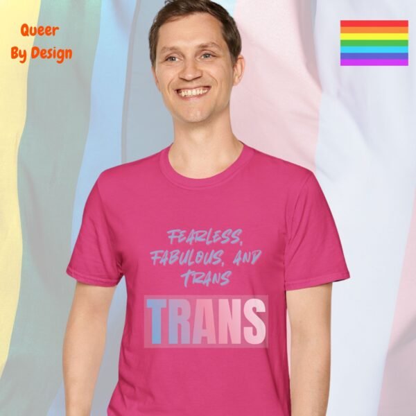 Fearless, Fabulous, and Trans_heliconia t-shirt