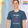 Flirt Alert I’m Bi and Ready_indigo blue t-shirt