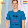 Flirt Alert I’m Bi and Ready_sapphire blue t-shirt