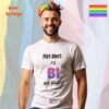 Flirt Alert I’m Bi and Ready_white t-shirt