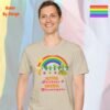 Glitter, Rainbows and Festival Shenanigans_sand t-shirt