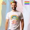 Glitter, Rainbows and Festival Shenanigans_white t-shirt