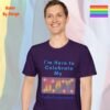 I am Here to Celebrate_purple t-shirt I am Here to Celebrate_purple t-shirt
