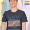 I am not just fabulous_heather navy t-shirt I am not just fabulous_heather navy t-shirt