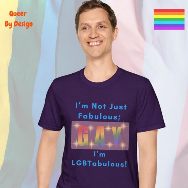 I am not just fabulous_purple t-shirt I am not just fabulous_purple t-shirt