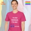 I am Not Confused, I am Just Bi-curious_heliconia t-shirt
