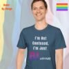 I am Not Confused, I am Just Bi-curious_indigo blue t-shirt I am Not Confused, I am Just Bi-curious_indigo blue t-shirt