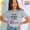 I am Not Confused, I am Just Bi-curious_sporting grey t-shirt I am Not Confused, I am Just Bi-curious_sporting grey t-shirt