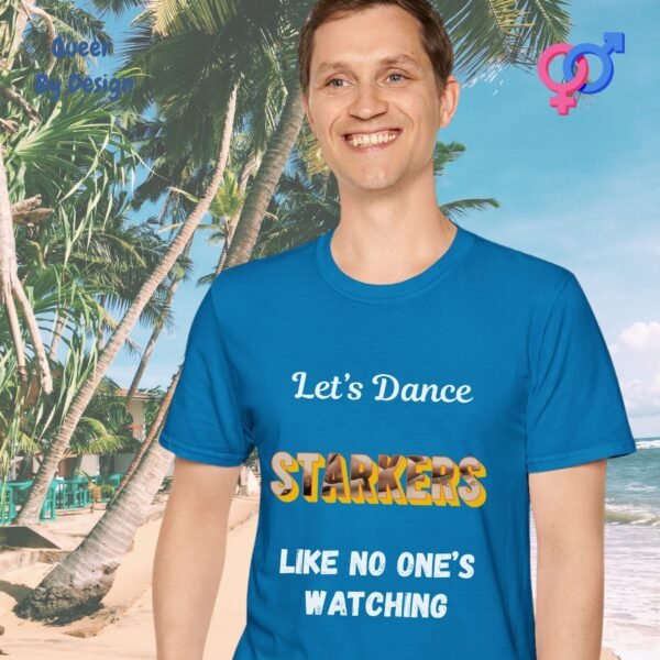 Lets Dance Starkers Like No One’s Watching_sapphire_t-shirt