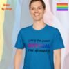 Life’s Too Short for Monogamy_sapphire blue t-shirt Life’s Too Short for Monogamy_sapphire blue t-shirt