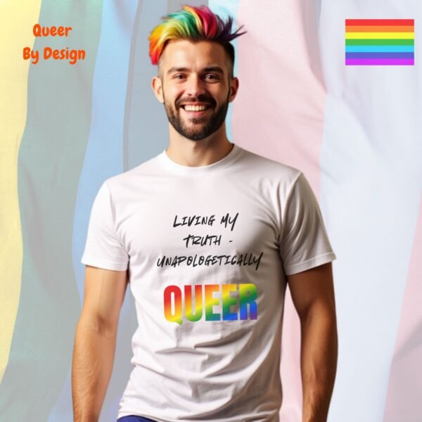 Living My Truth_white t-shirt