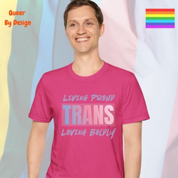 Living Proud, Loving Boldly_heliconia t-shirt