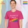 My Heart is Full of Pride_heliconia t-shirt