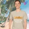 Naturist_ No Cover-Up Required_sand t-shirt