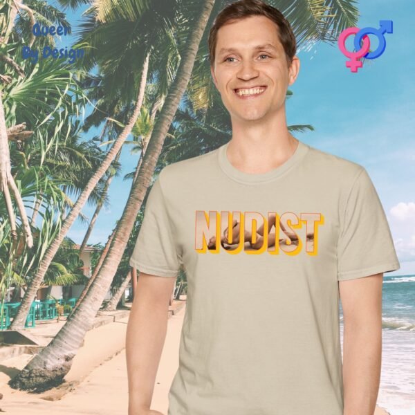 Nudist_sand t-shirt Nudist_sand t-shirt