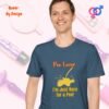 Pee Lover I am Just Here for a Pee_indigo blue t-shirt Pee Lover I am Just Here for a Pee_indigo blue t-shirt
