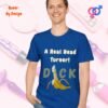 Penis A Real Head Turner_navy blue t-shirt