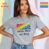 Pride_ Drink, Dance and Defy_sporting grey t-shirt