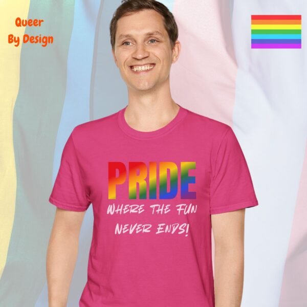 Pride_ Where the Fun Never Ends_heliconia t-shirt