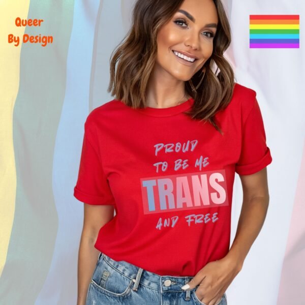 Proud to be Me_red t-shirt Proud to be Me_red t-shirt